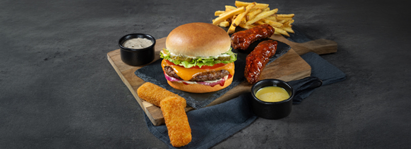 Burger Sampler - Classic Burger 